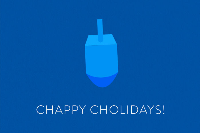 Chappy Cholidays by Tendr cofounder Spencer Bagley.