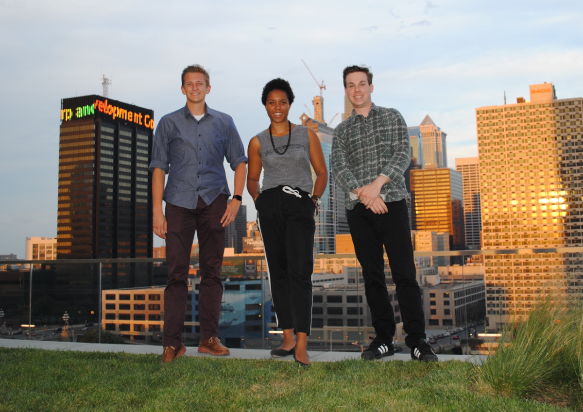 The Boost Linguistics founding team. Left to right: Ethan Bresnahan, Alex Dodson and Jeff Nowak.