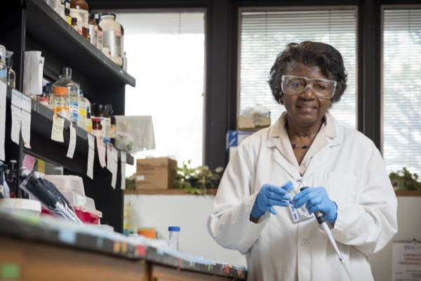 Dr. Patricia DeLeon, Trustees Distinguished Professor of Biological Sciences at the University of Delaware.