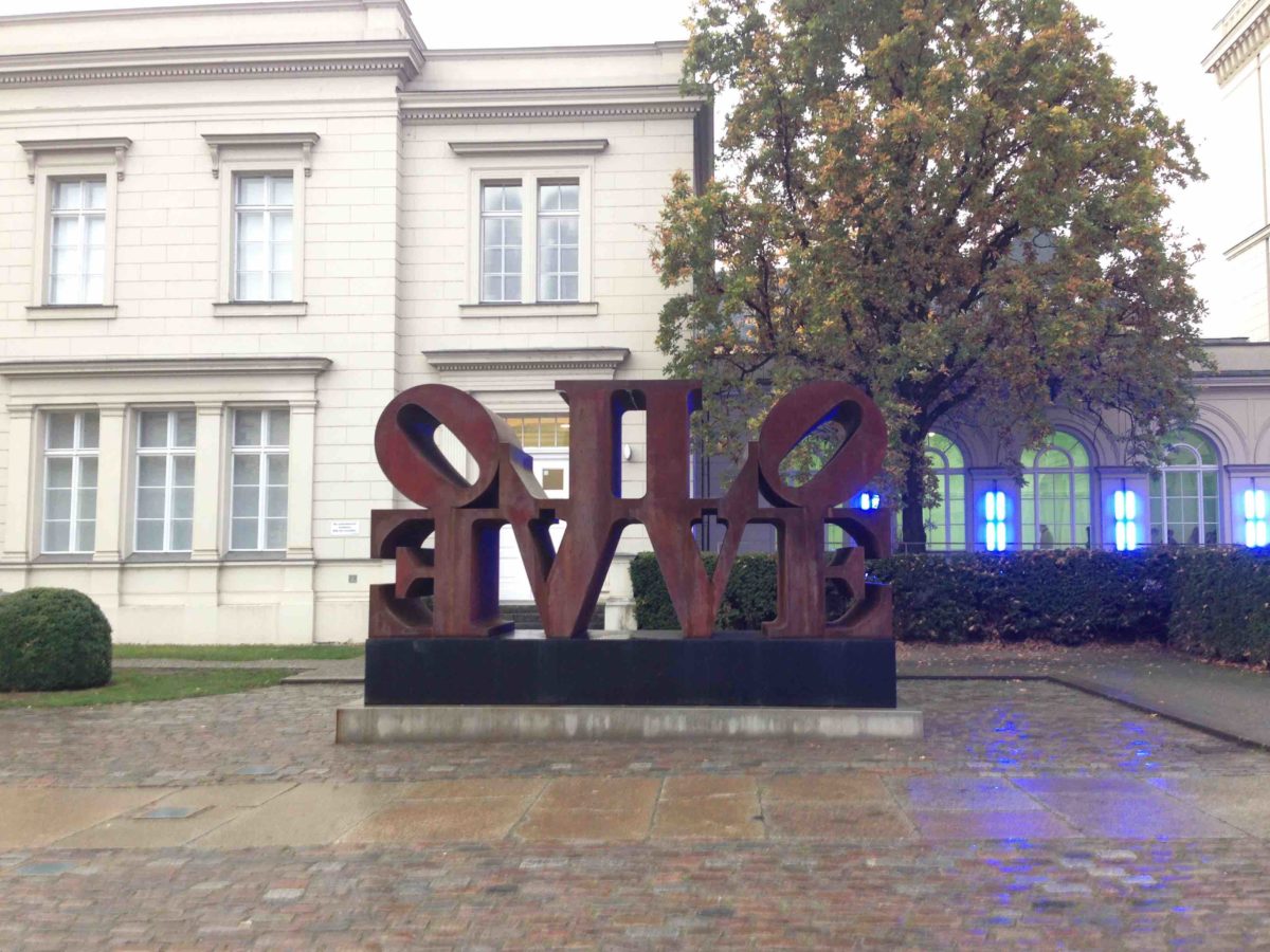 A spot of Philly at Hamburger Banhof art museum in Berlin.