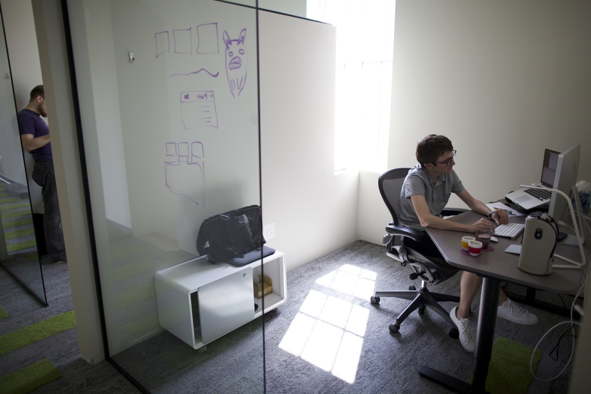 This private office at Wildbit makes a lot of devs jealous.