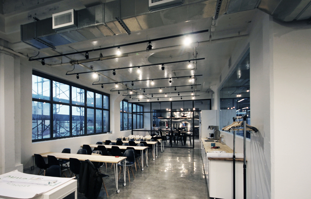 The FoodWorks coworking space.