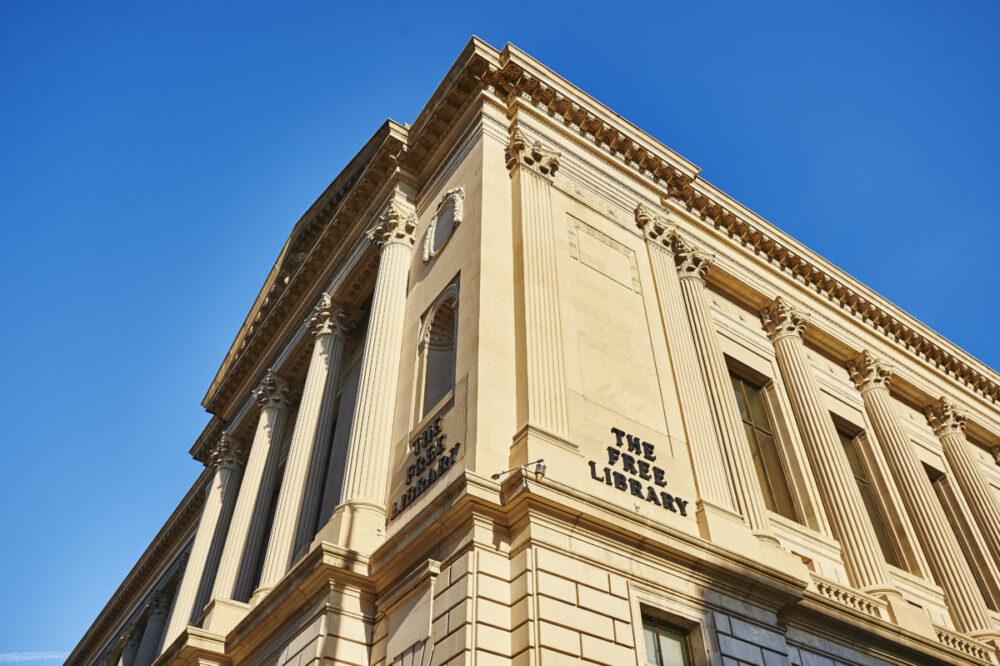 The Free Library of Philadelphia at 1901 Vine St.