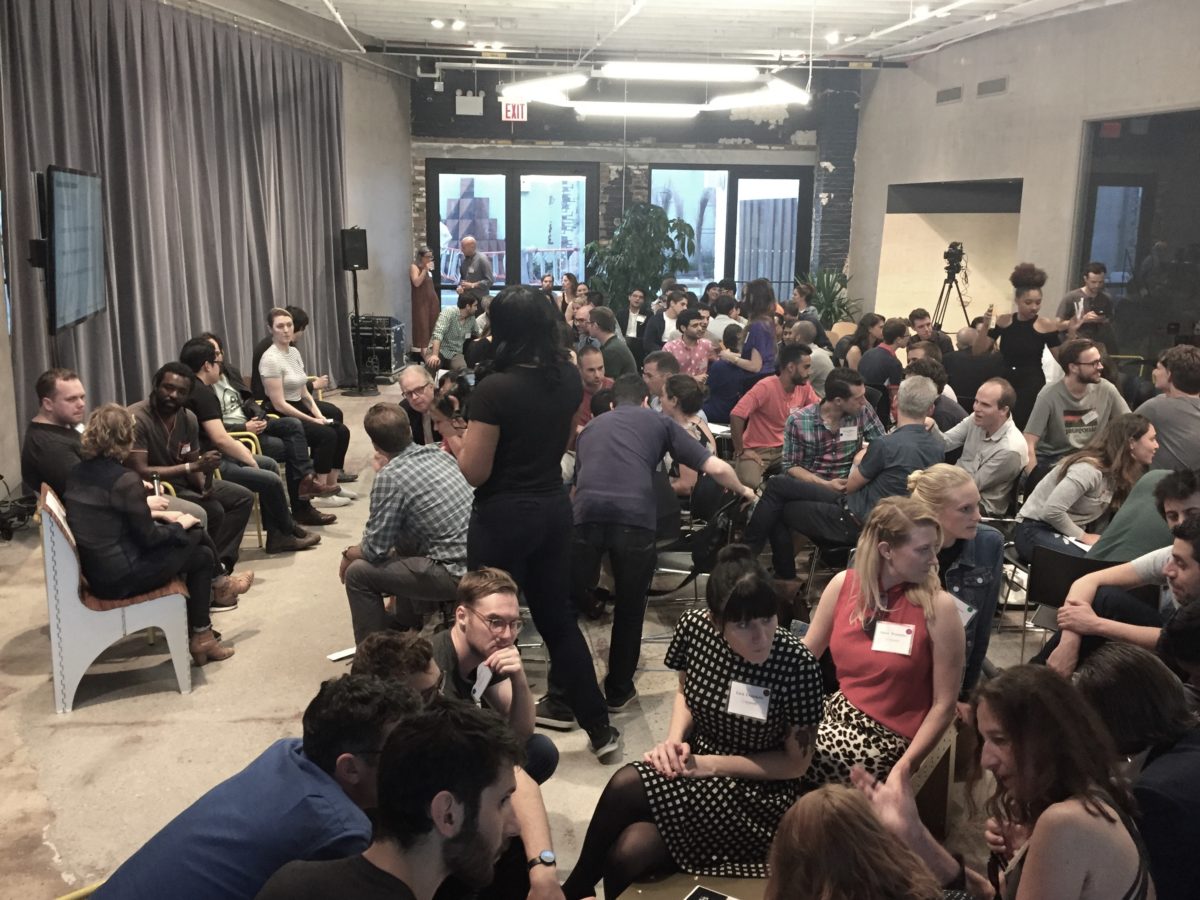 Futureworks NYC brought its newest cohort to A/D/O for a panel discussion, Mastering Manufacturing from Design to Fulfillment.