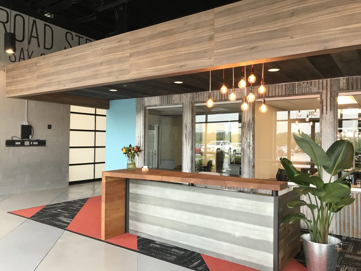 Betamore's front desk at City Garage.