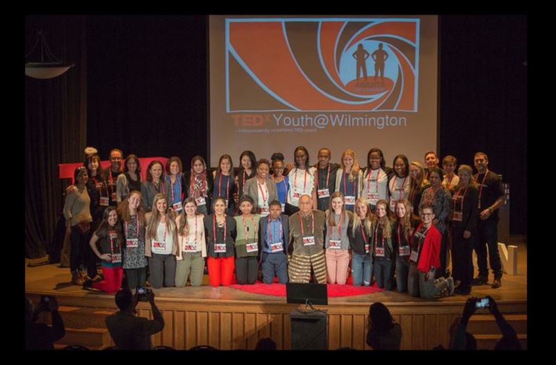 Speakers from the TEDxYouth@Wilmington Conference were recognized in Dover.