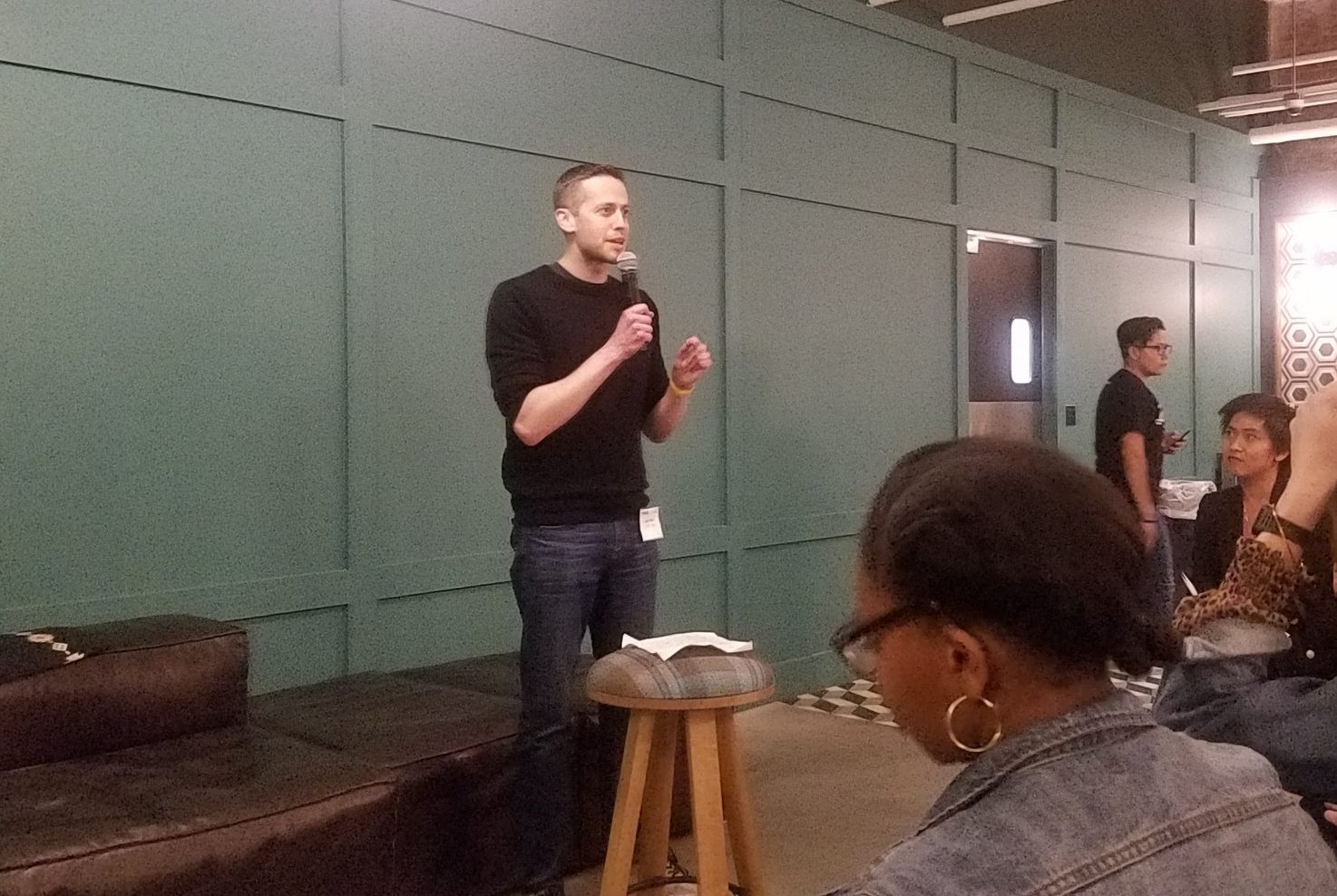 RJMetrics cofounder and Stitch CEO Jake Stein speaks at FailFest.