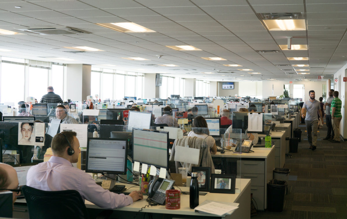Inside MRP's Center City offices.
