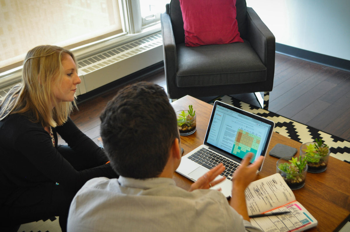 KickUp's Center City office.
