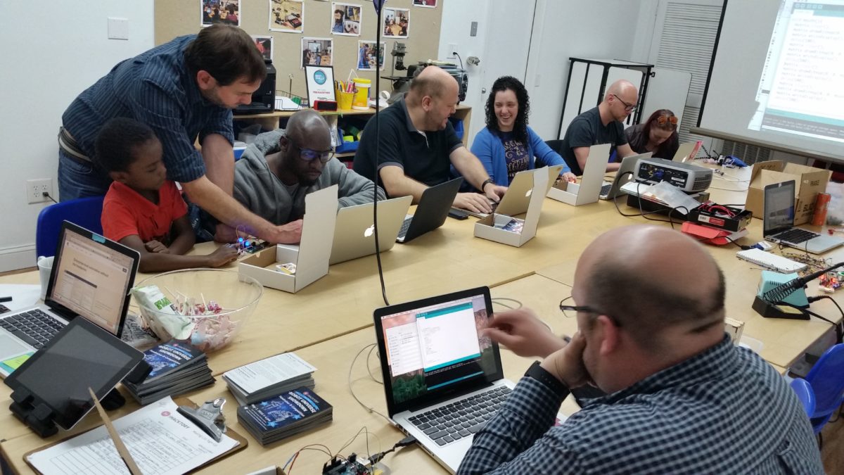 Making things at The Hacktory.