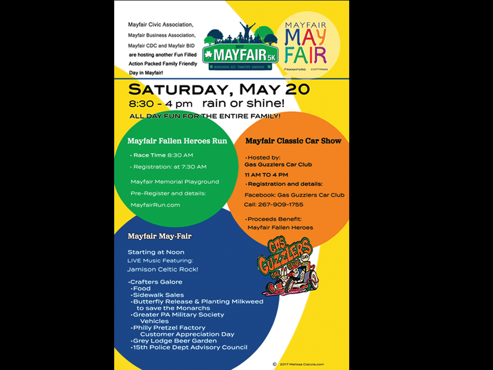 Mayfair's May Fair 2017 poster