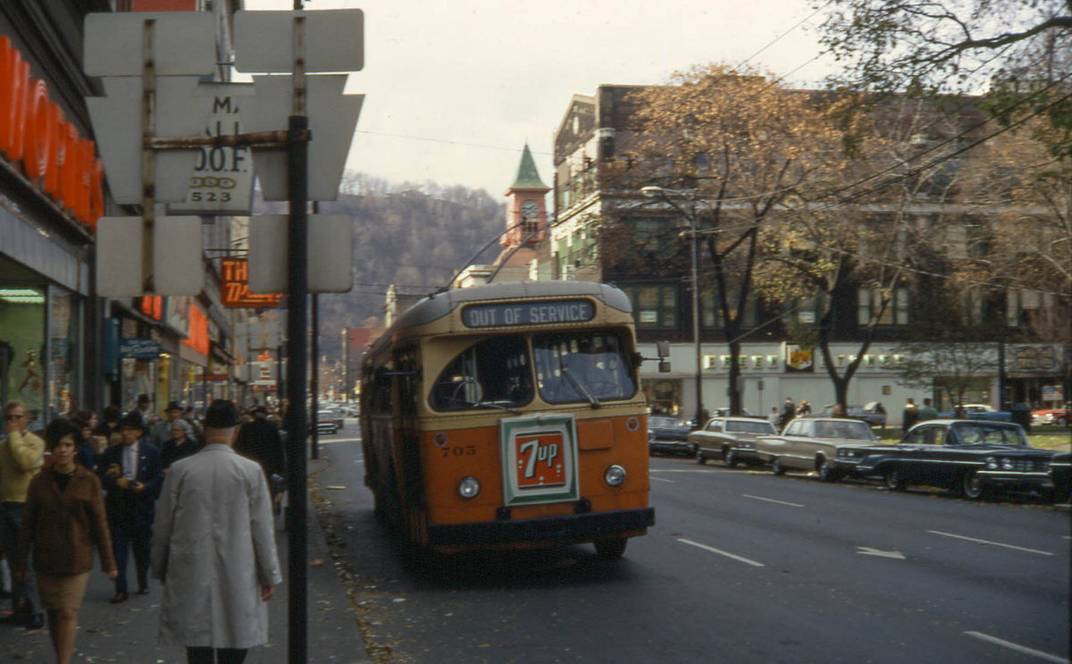 A Johnstown bus, circa 1967.