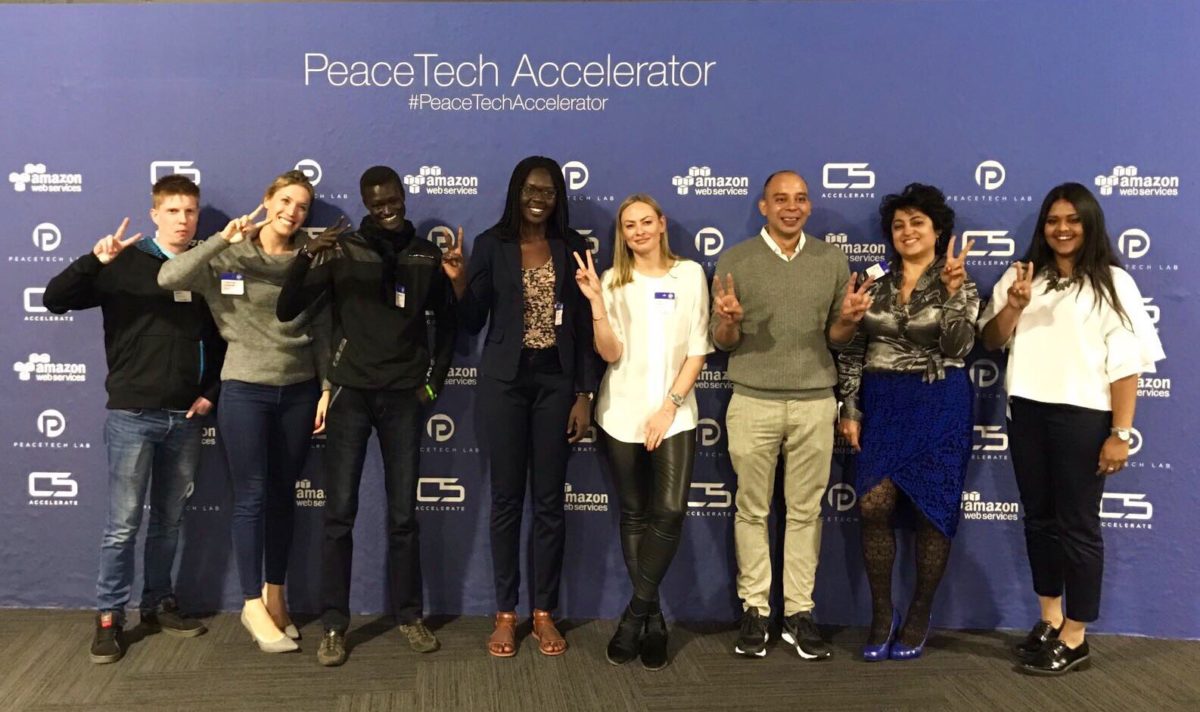 Inaugural cohort of PeaceTech Accelerator