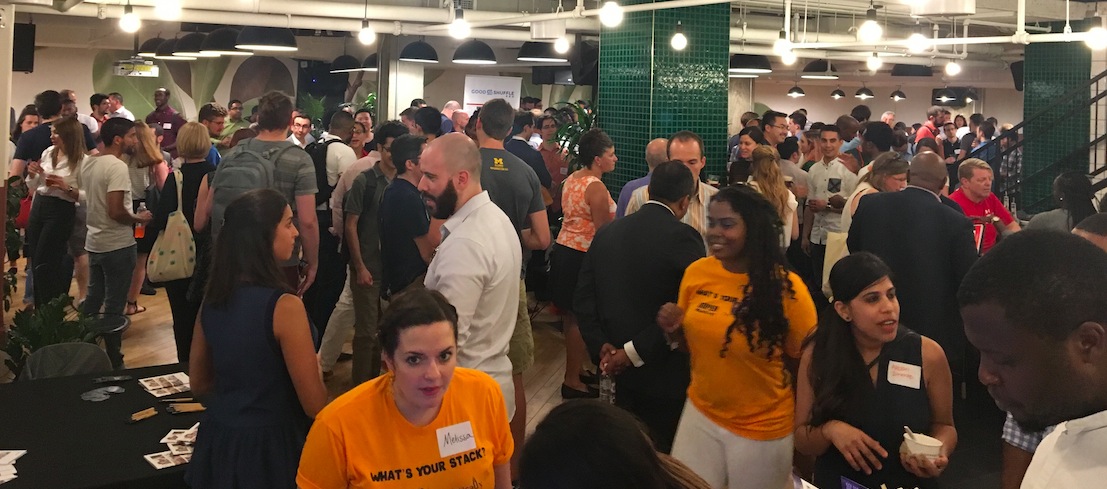 The crowd at Super Meetup DC
