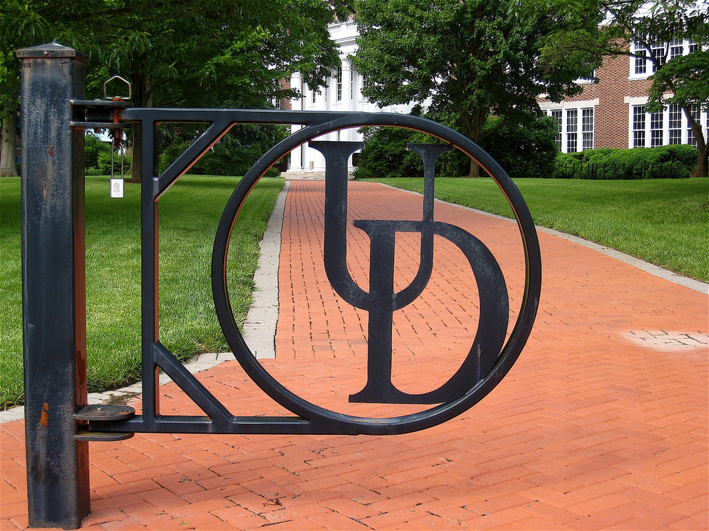The University of Delaware insignia
