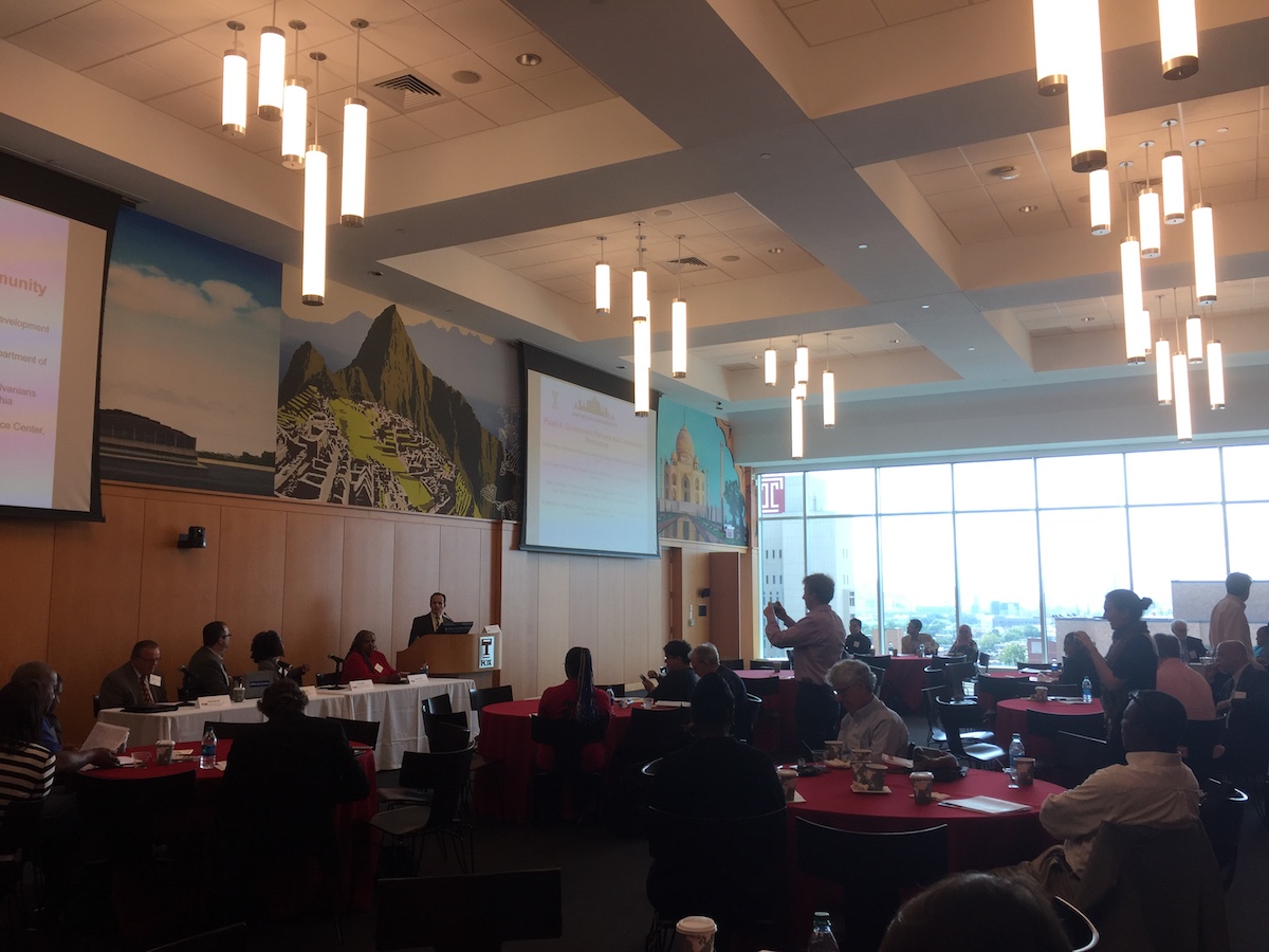 Startup Global Philadelphia was held Sept. 26 at Temple's Fox School of Business.