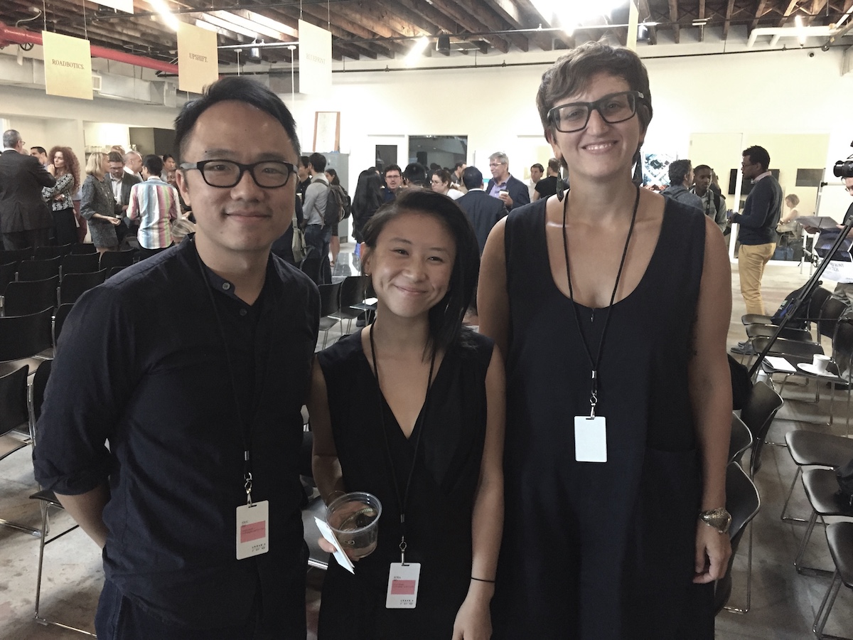From left: Eric Ho, Rosa Ng, Rachel Ginsberg.