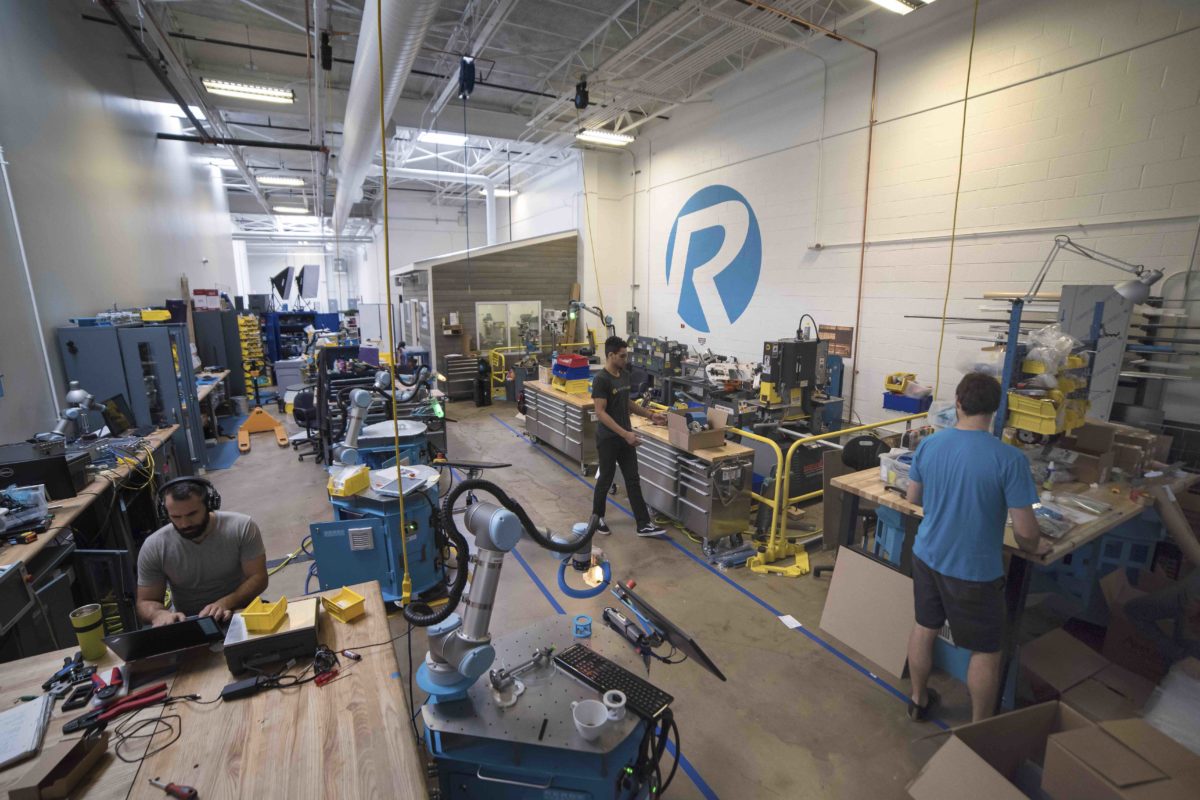 Ready Robotics' space inside City Garage.