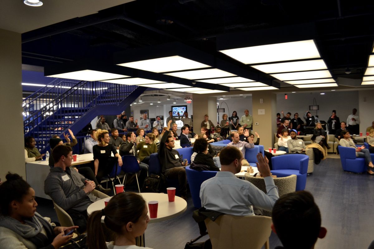 The crowd at Help Plan PTW18. (Photo by Logan Shallow)