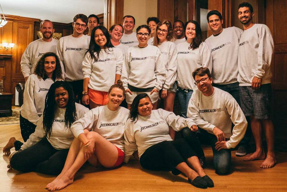 The Technically Media team at the company's 2016 annual retreat.