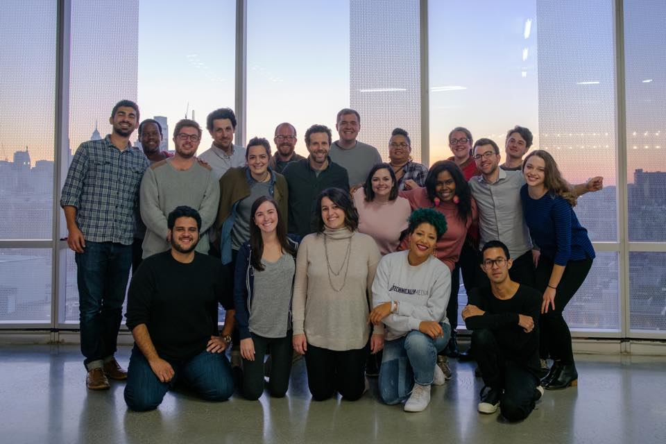The Technically Media team at the company's 2017 all-team day.
