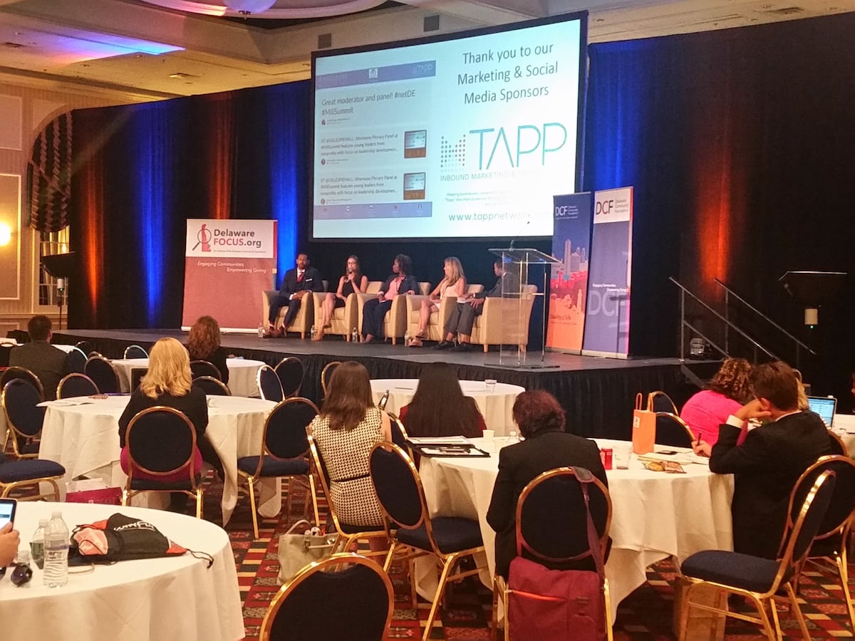 Mill Summit presenters share tips from the stage.
