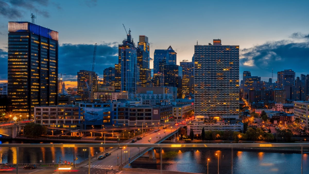 The Philly skyline.