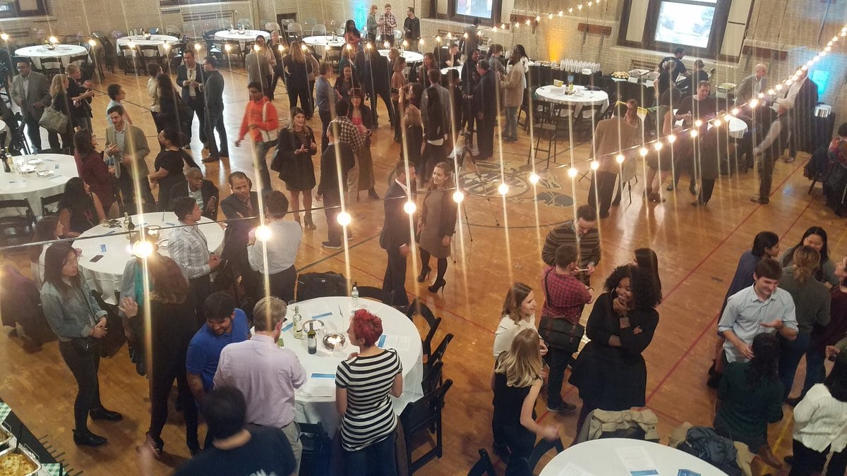 At the 2017 Diversity Dinner.