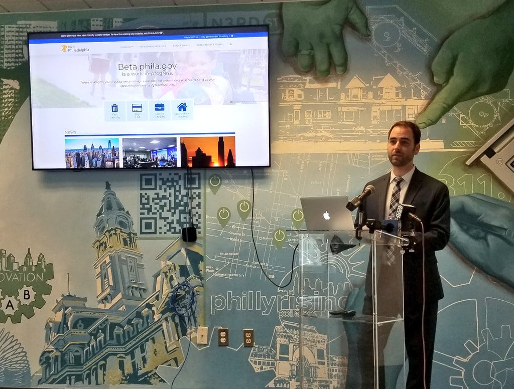 Tim Wisniewski, Chief Data Officer for the City of Philadelphia.
