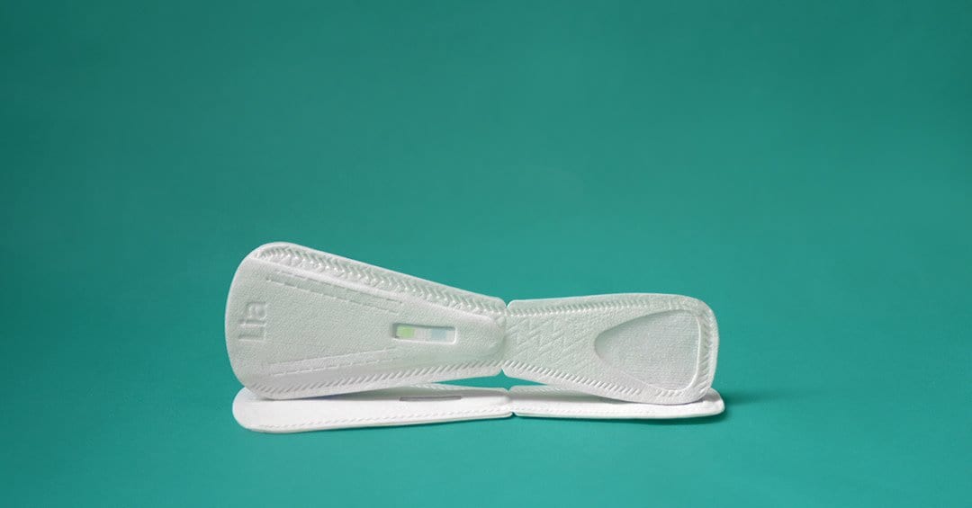 A flushable pregnancy test