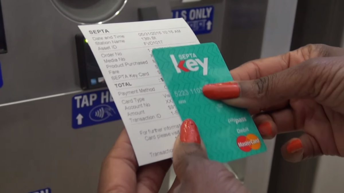 A septa key card