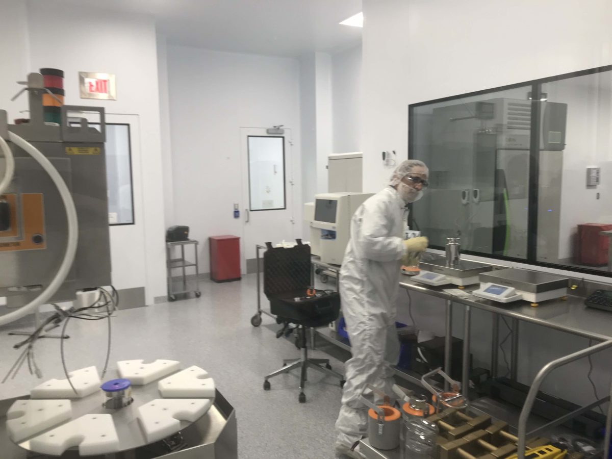 Inside Catalent's gene therapy suites in Harmans.