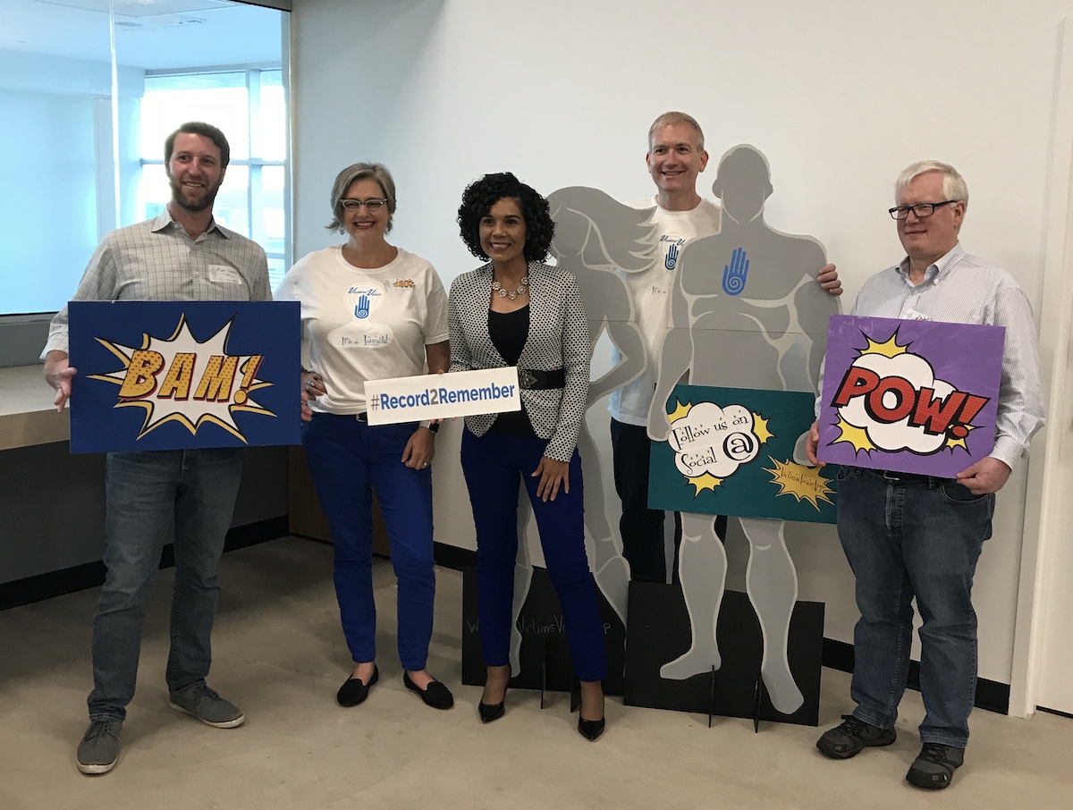 Left to right: Matt Uretski, Partner, McCarter & English (our attorney); Sheri Kurdakul, CEO, VictimsVoice Sylvia Rose Viarrial, Tribal & International Communities Advisor Charles Gattsek, CTO, VictimsVoice David Stengle, CEO, Board++, Business Advisor