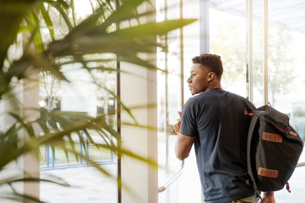 black college student