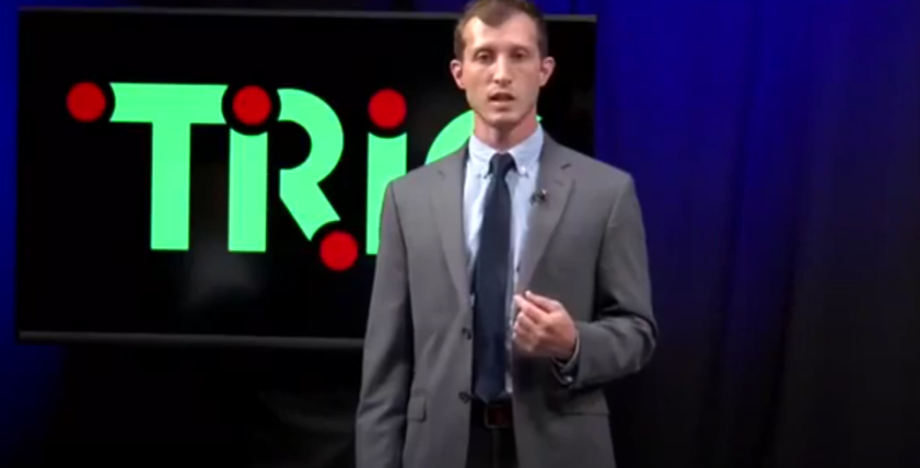 Adam Stager, founder of TRIC Robotics