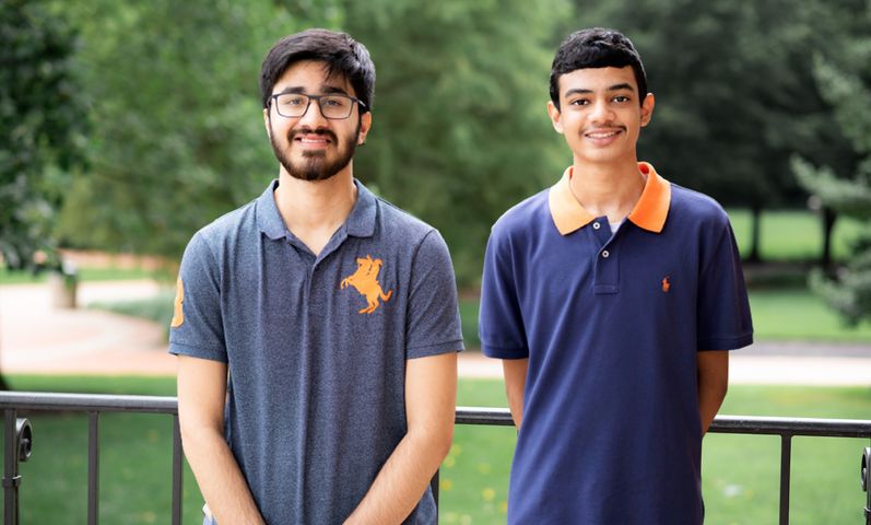 Shahroze Ali and Shaun Gupta, founders of Backyard Gig