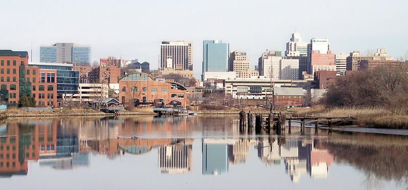The Wilmington skyline