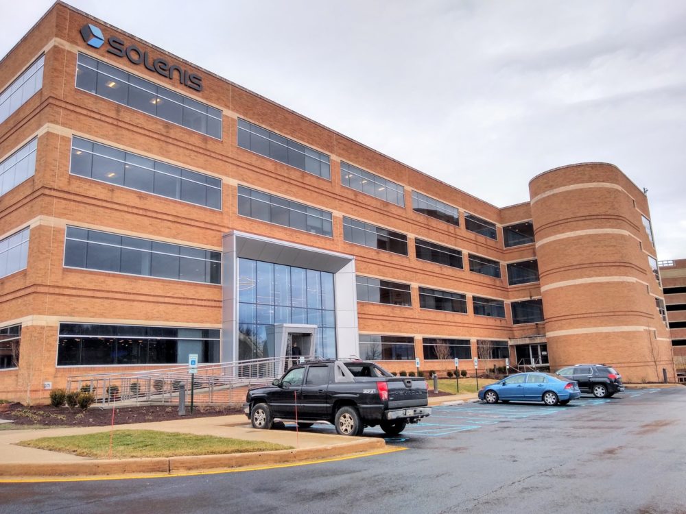 An office building