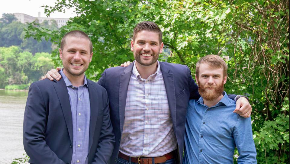 Idelic founders Nick Bartel, Hayden Cardiff and Andrew Russell (left to right).