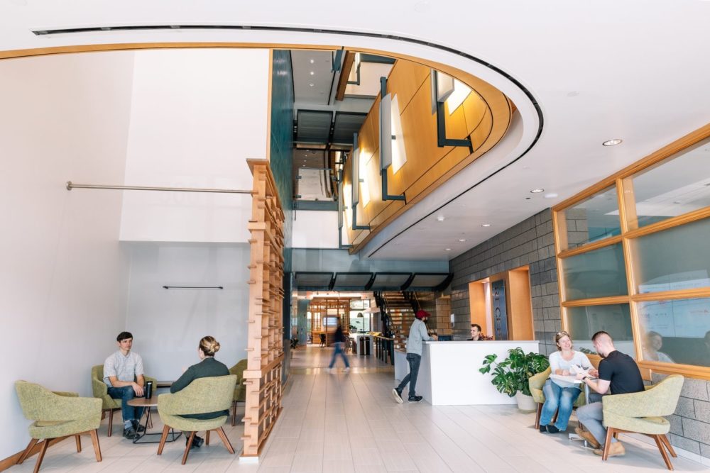 The Delaware Innovation Space's interior.