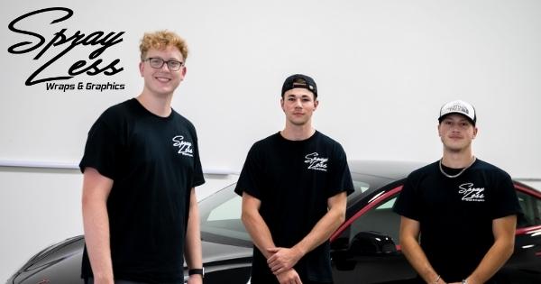 Spray Less founders