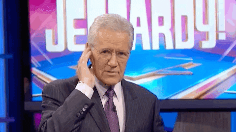 Gif of Alex Trebek giving a thumbs up