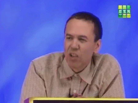 Gibert Gottfried exclaiming "you fool!"