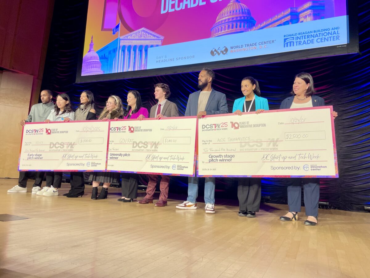 Immunotherapy and gov contracting startups win DC Startup & Tech Week pitch competition  