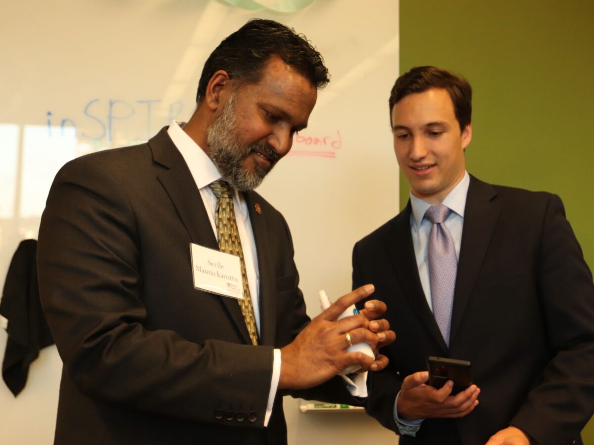 After 20 years at Penn, Sevile Mannickarottu leaves student venture role