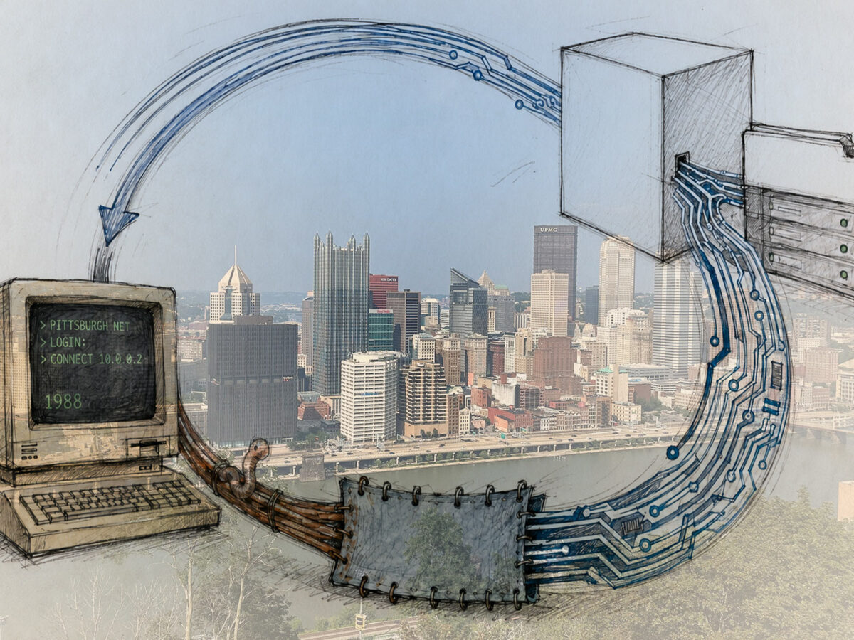 A runaway experiment in 1988 built an institution in Pittsburgh. What will this one build?