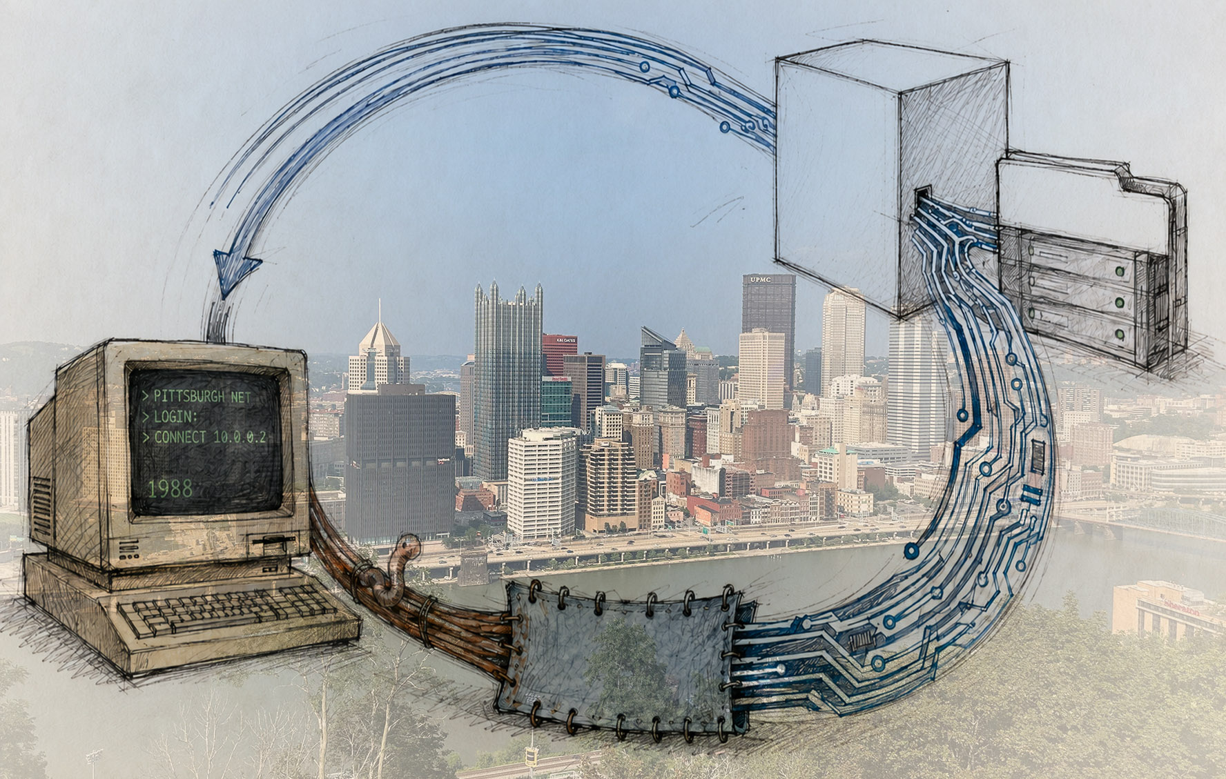 A runaway experiment in 1988 built an institution in Pittsburgh. What will this one build?