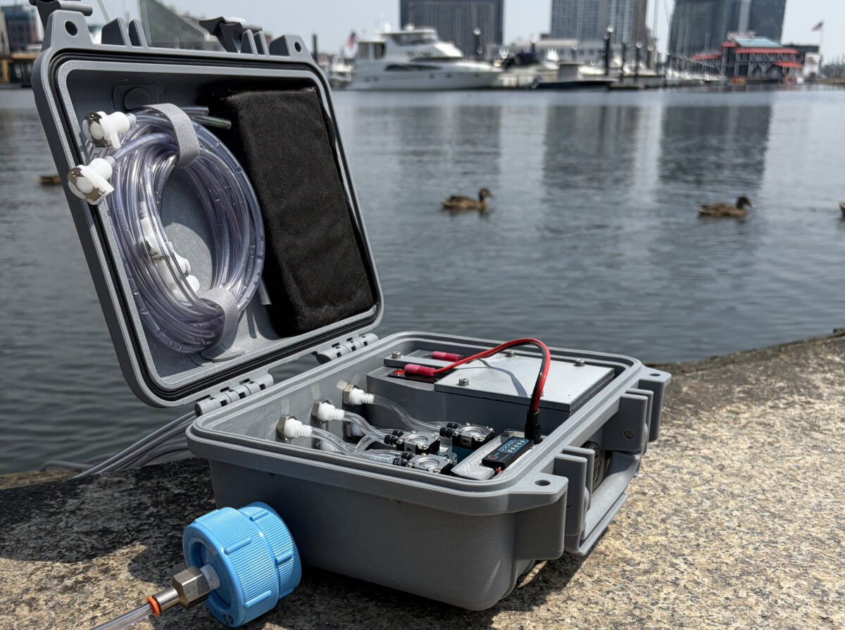 Portable eDNA technology could make lugging heavy water samples a thing of the past