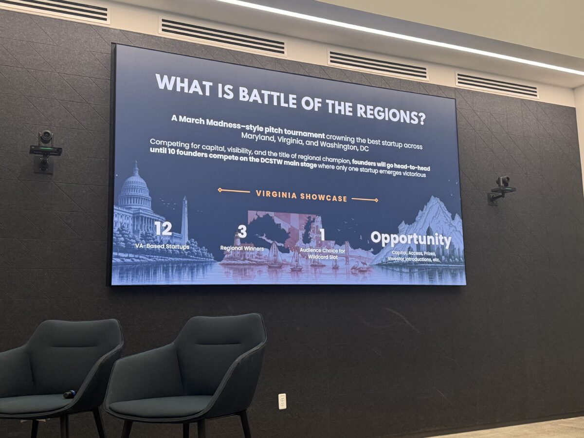 EV, biotech and AI startups win first round of DMV Battle of the Regions