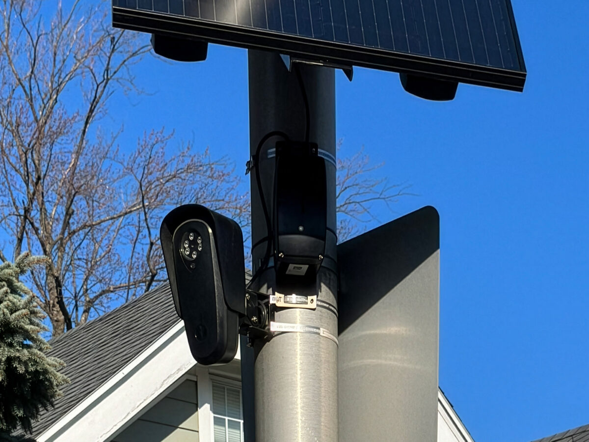 When is destroying a surveillance camera justice?